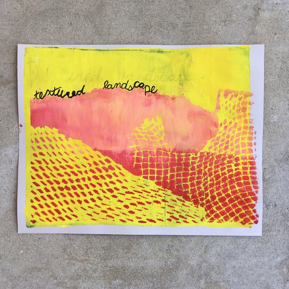 Textured Landscape 03